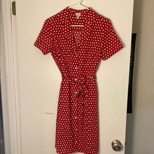 Red Polka Dot Dress